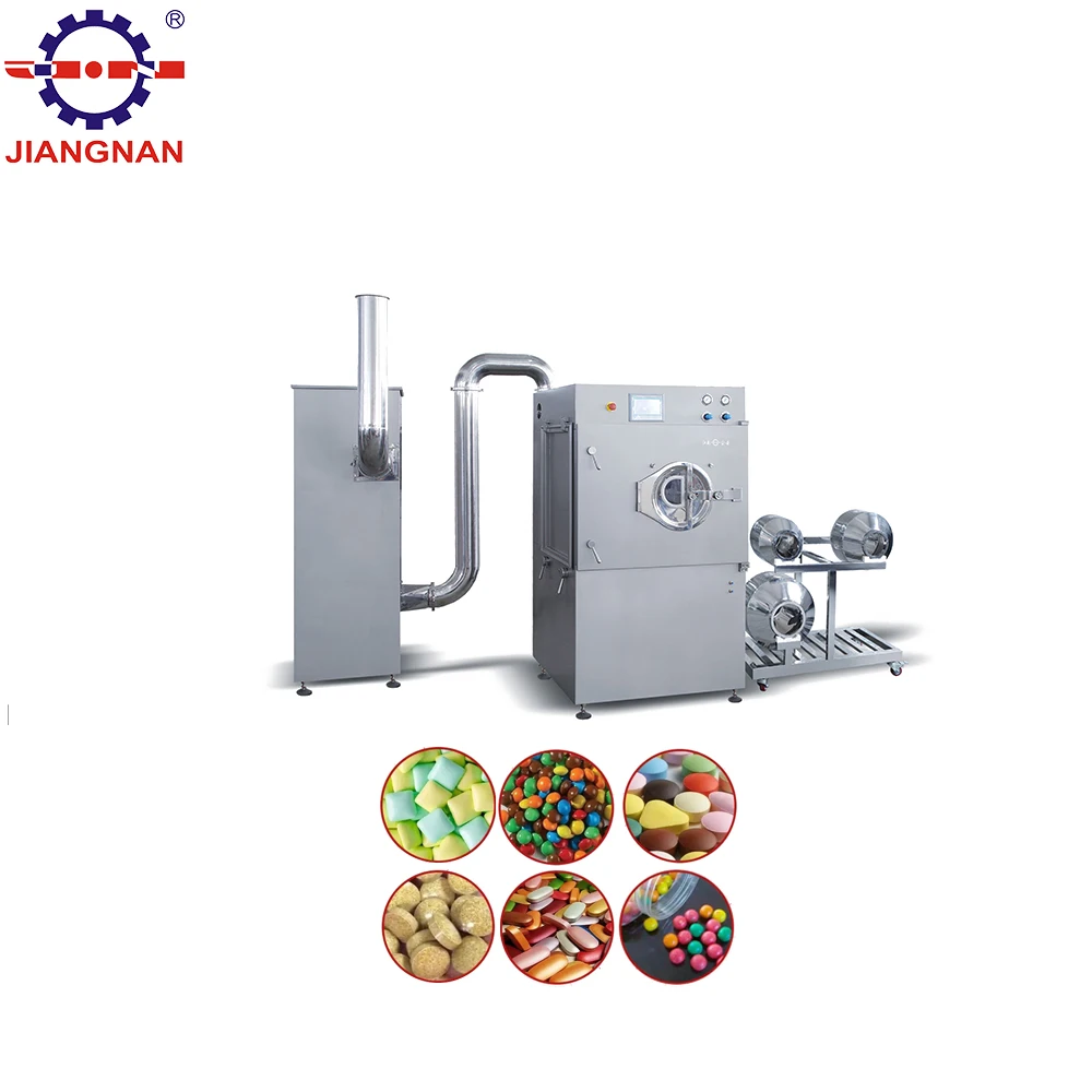Jiang Nan BG-20H peanut caramel coating machine pharmaceutical tablet coating machine for groundnut