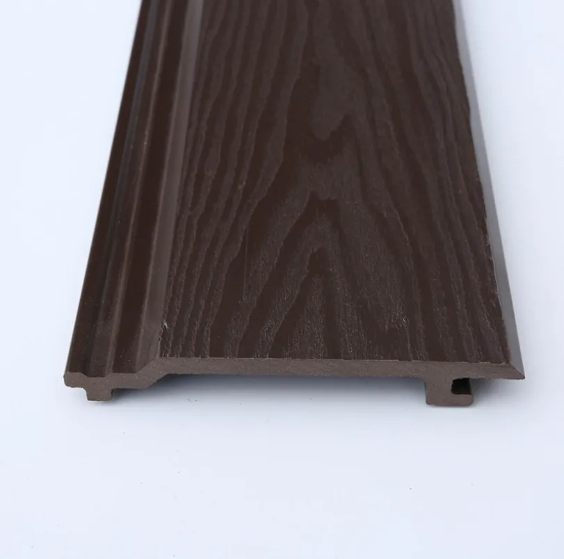 3D рельефная деревянная пластиковая композитная WPC внешняя стеновая декоративная облицовочная панель