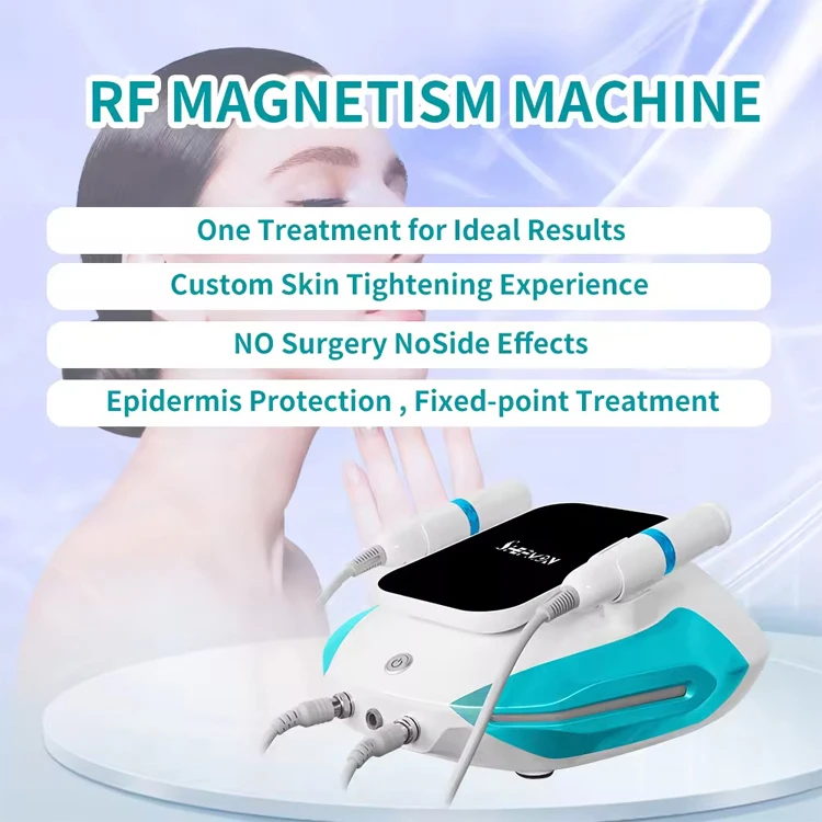 2024 new 2in1 dual machine face lifting RF wrinkle removal and skin lifting beauty instrument 448 deep rf for beauty salon