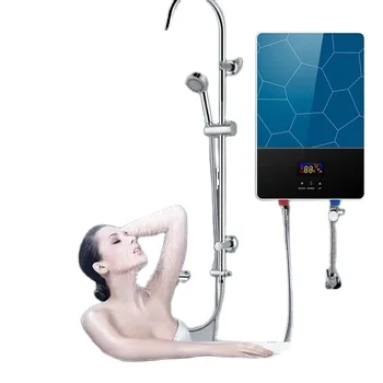 5.5 kw Economic instant_electric_water_heaters Smart Whole House Hot Shower Water Heater