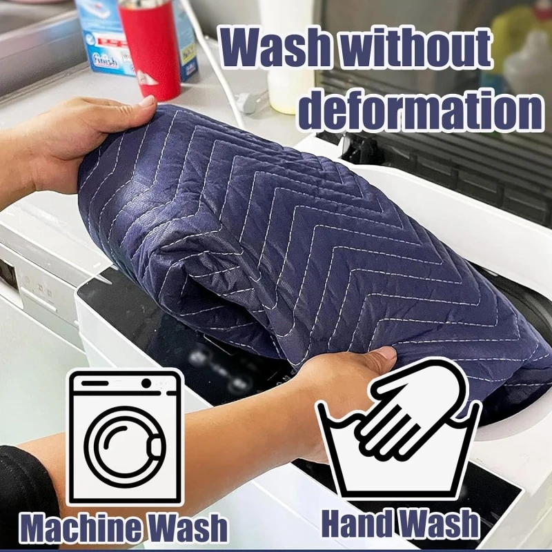 Transportation Blankets Non slip Protective Furniture Non Woven Recycled Cotton 80'x72' moving pads storage removal blanket
