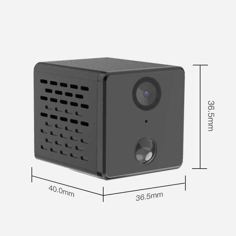 1080P Беспроводная Wi-Fi домашняя камера безопасности 1500 мАч мини-Батарейная камера в комнате
