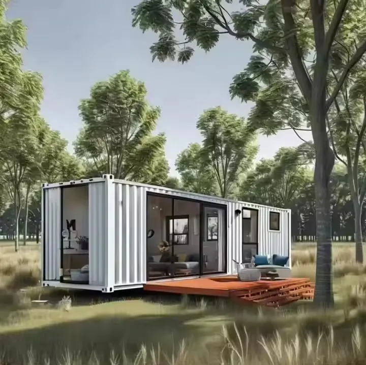 Rising OEM metal Space frame Prefab Steel Warehouse prefabricated steel structures building metal structure warehouse for villas