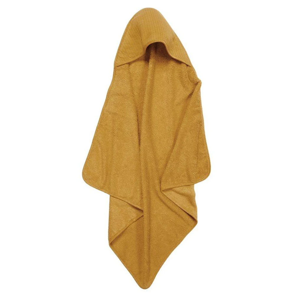 Eco-friendly 100% Natural Bamboo Baby Hooded Towel Baby Bath Towels