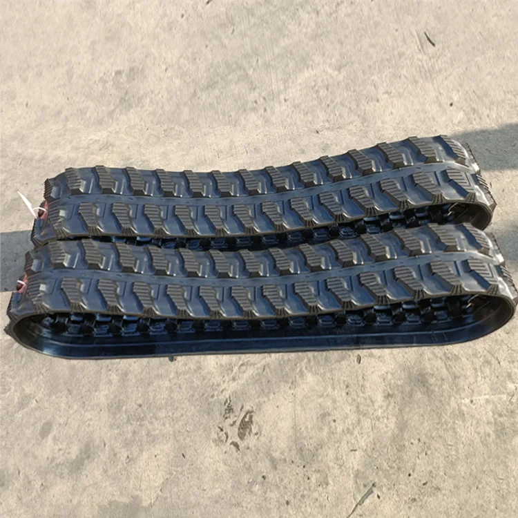 Hot sale 180*72 230*72 250*72 280*72 full sizes mini excavator rubber track