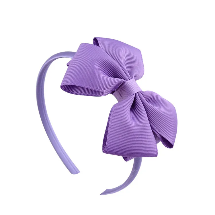 Baby Girls Hairbands Handmade Bows Headband Ribbon Bowknot Hair Band