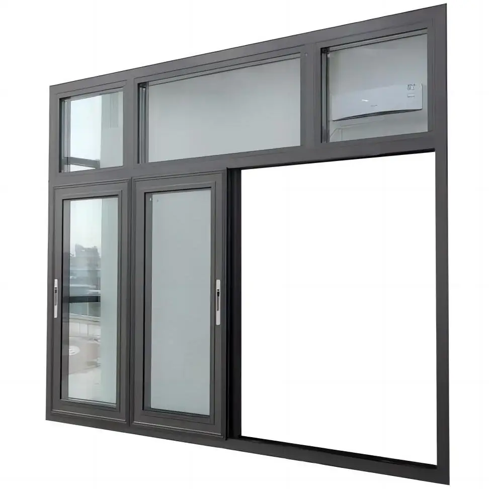 kenya aluminum sliding window waterproof window aluminum sliding window Double Glazed  Windows for villa