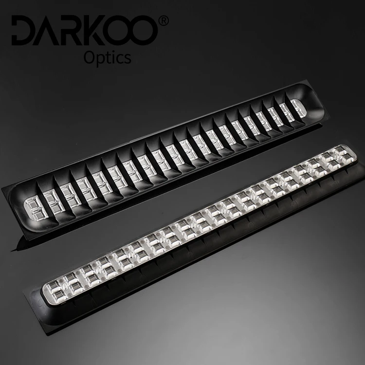 Led Len Linear Light Board With Lens Len Linear Light Cre Led Lenses With White Holder 417X32Mm Linear Light Pendant Led Lenses