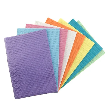 High Quality Dental Material Dentist Consumables Dental Bib Manufacturer Paper Scarf Disposable Bed Pads For Dentist Consumables