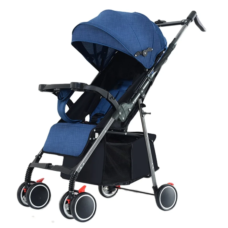 Luxurious pushchair baby stroller factory with high quality child baby prams stroller folding customized stroller