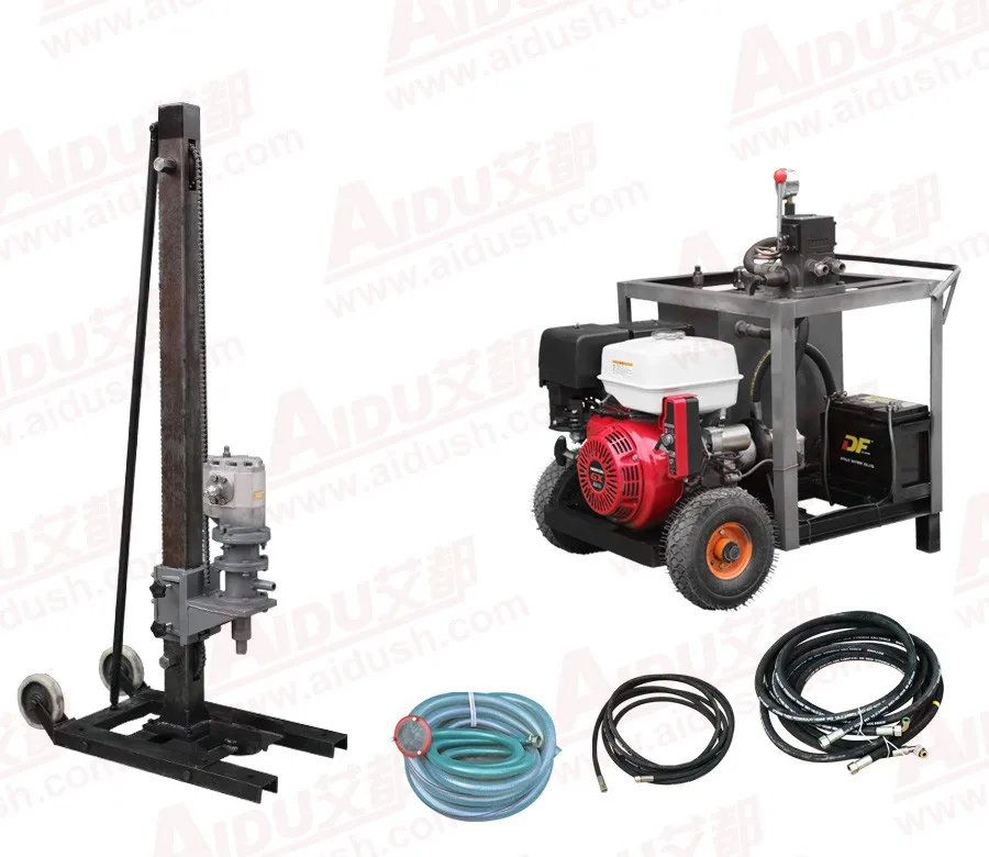 Durable 20-30m portable sampling drill with diamond drilling bit used in antimony gold copper lithium geophysical exploration