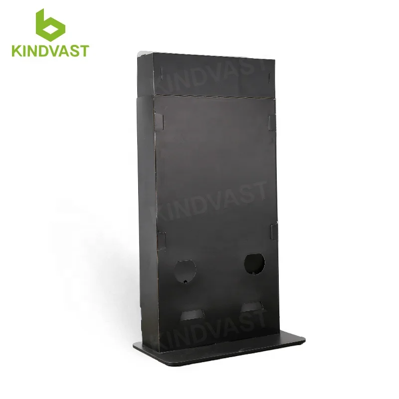 Free standing totem pop hanger promotional hook display advertising cardboard card display
