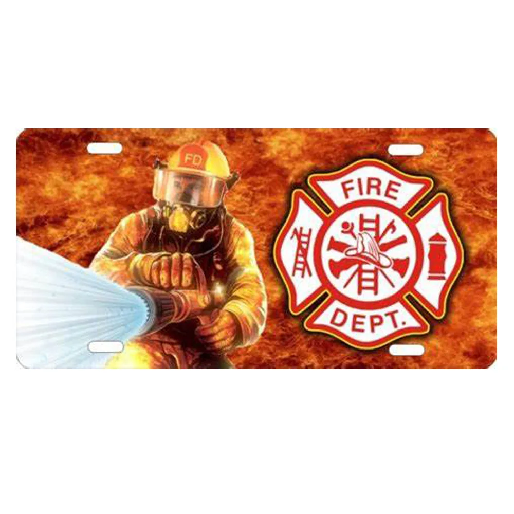 In Stock Customized gifts USA 6'*12' Aluminum Blank License Plate Blank Number Plate Sublimation Blank License Plate Wholesale