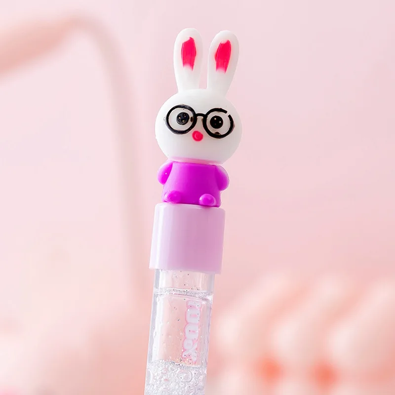Kawaii Moon Star Unicorn Liquid Quicksand Glitter Gel Pen Neutral Pen Sequins Decorate Signature Pen