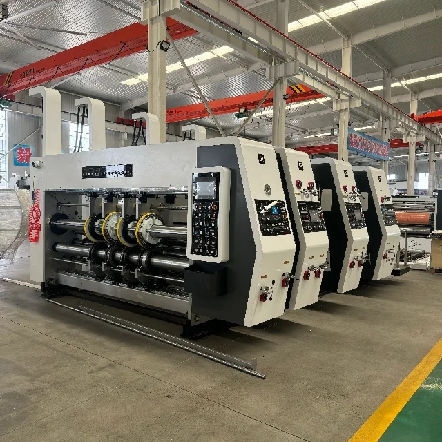 Best Quality Corrugated Carton Cardboard Paperboard Box Flexo Printer Slotter Rotary Die Cutter Printing Slotting Machine