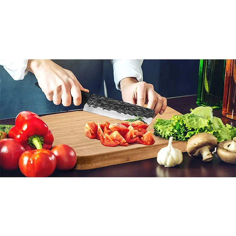 Oversized Meat Steak Carving Board  Double Sided Kitchen Chopping Board Chopping Block With Juice Trough