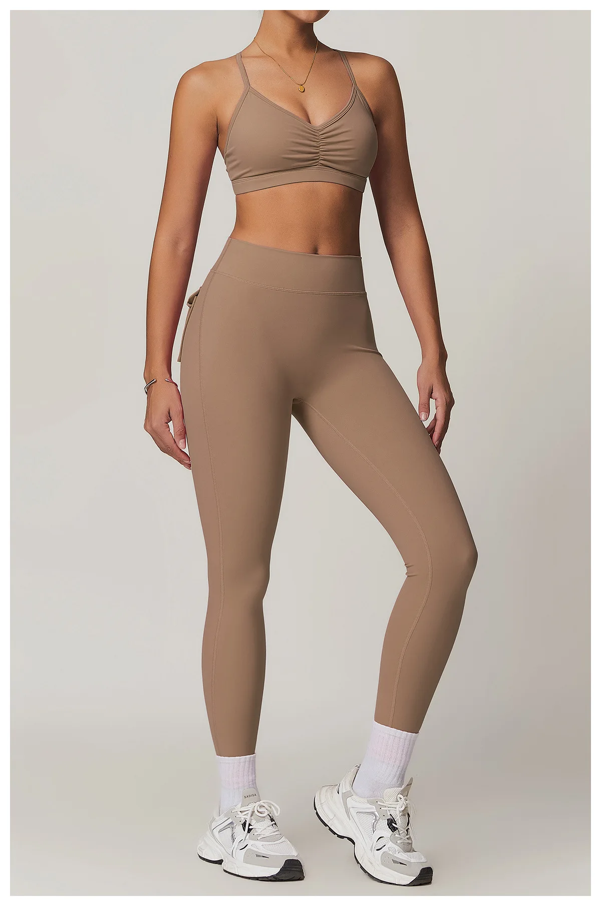 Custom Logo Sports Workout Activewear Women Yoga Set Plus Size Flared Leggings Gym Fitness Sets