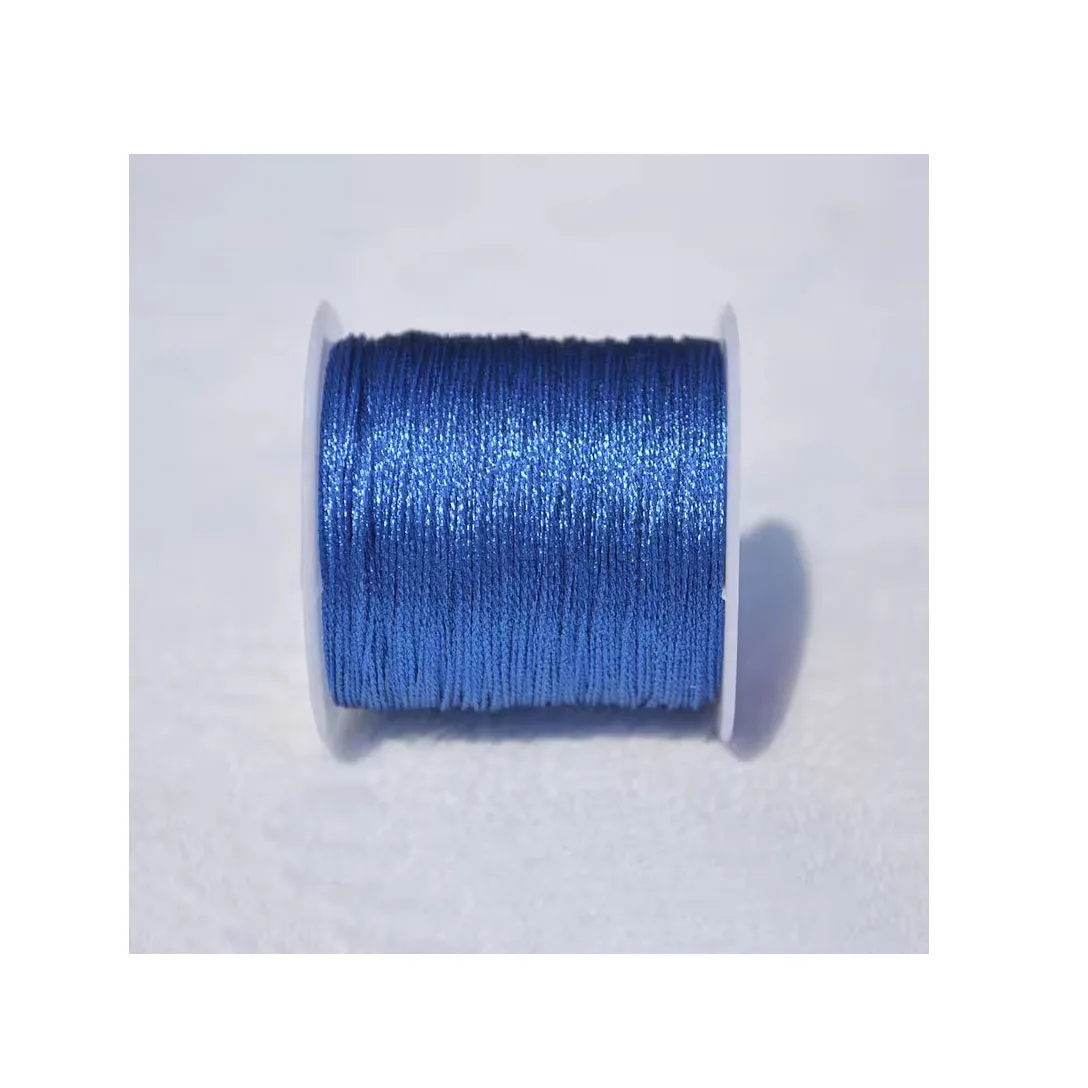 Wholesale Mix Colorful Metallic yarn lurex yarn glitter thread nylon metallic sewing thread metallic embroidery threads