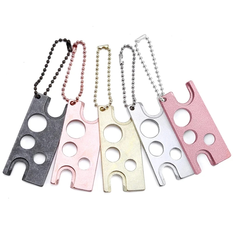 Eyelash Glue Bottle Opener Glue Caps Remover Nozzle Replacement Adhesive Bottle Mouth Head Stainless Steel Lash Extension Tool