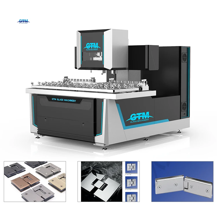 Cnc Automatic Glass Working Center Machinery For Milling Drilling