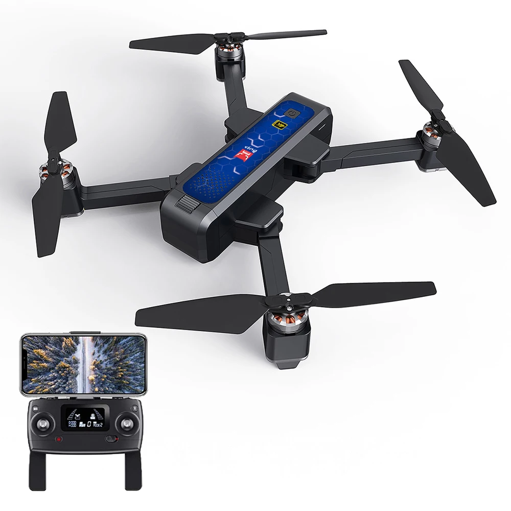 Hoshi Upgraded MJX B4W Bugs 4W Real 4K GPS Drone With FHD Camera 5G WIFI Anti-shake 1.6KM 20 Minutes Ultrasonic Optical Flow RTF