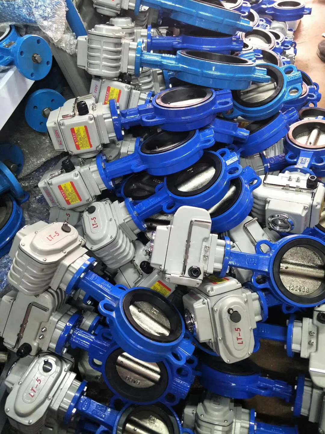 Furui manufacture butterfly valve ductile iron resilient seat sanitary hand lever wafer butterfly valve