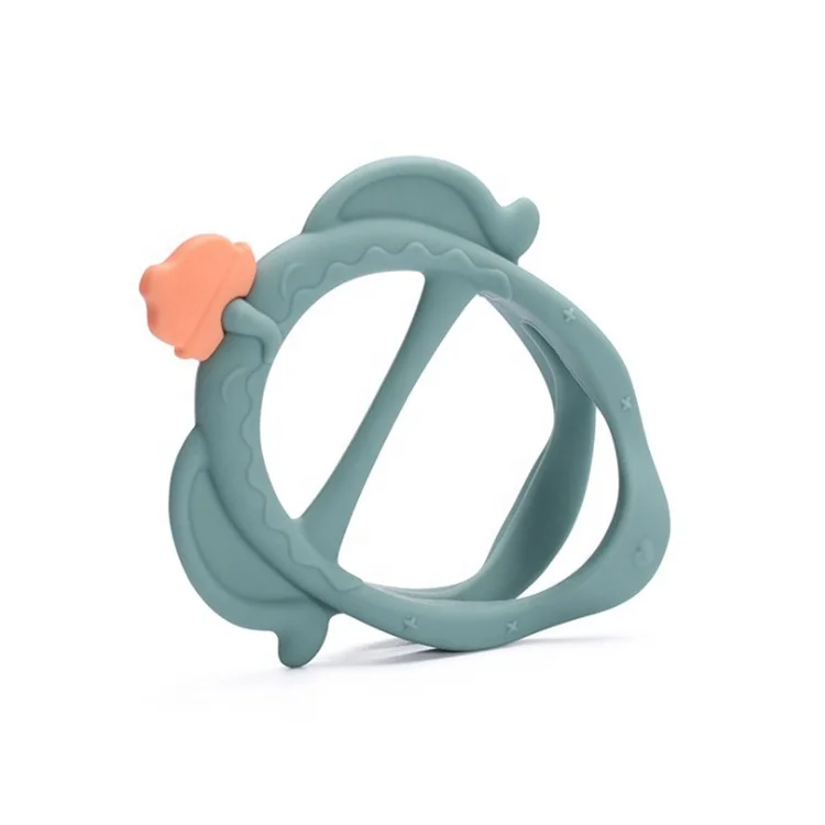 
Soft Chewing Massage Teething Relief BPA Free Newborn Teethers Baby Teether Silicone 