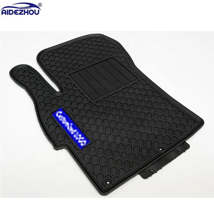 Non-smell latex/rubber car mats Fit for Mitsubishi Attrage 2013+ (2013 2014 2015 2016 2017 2018 2019 2020 2021-on)