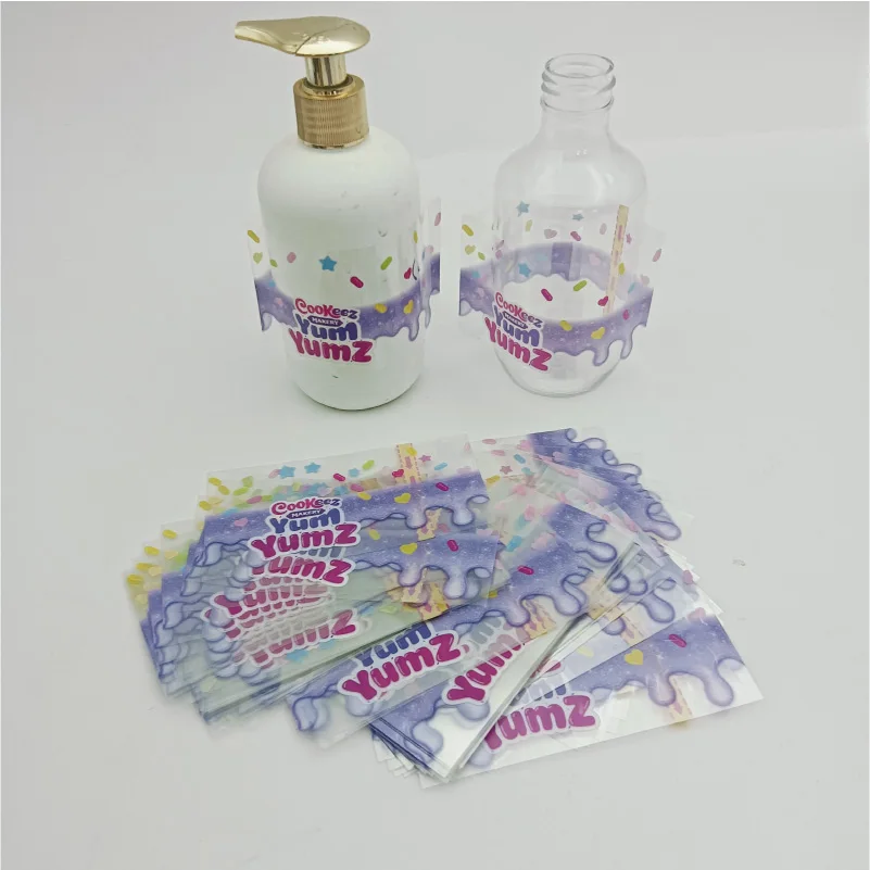 Low MOQ Best Price Custom Heat Shrink Wrapper Seal Labels Printing Custom Shrinking Plastic Film Sleeve Packaging