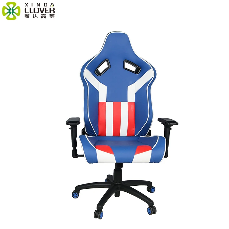 Office Racing Computer Pc Modern Ergonomic Swivel Leather Cheap Wholesale Game Oem Reclining kursi Gaming Chair