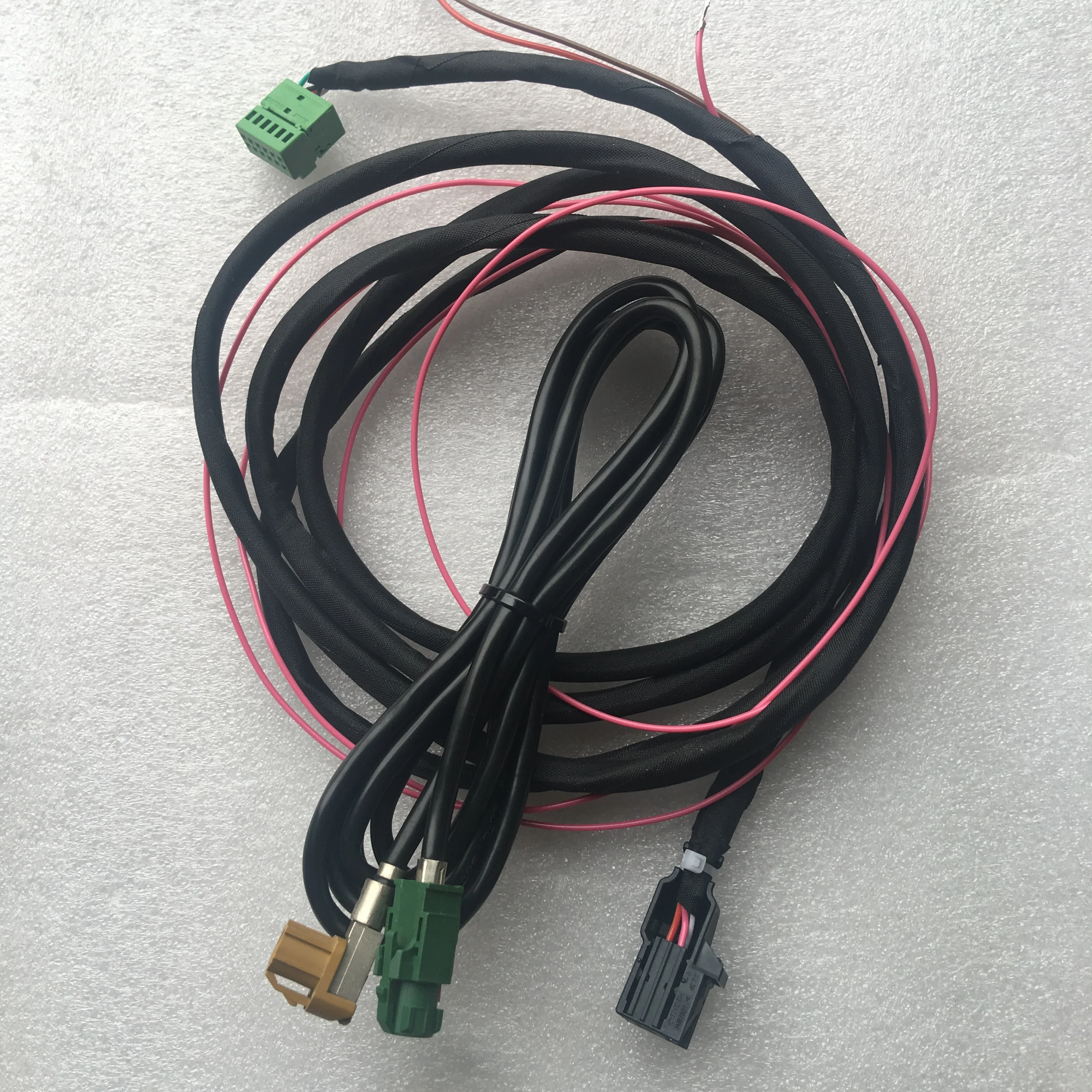 MIB 2 CarPlay MDI USB AUX IN Plug Cable Wiring Harness adapter FOR Audi A4 B9 8W