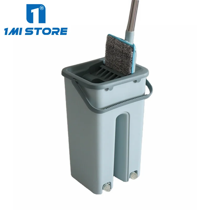 Low Price Magic Mop Free Hand Washing Flat Mop Ultrafine Fiber Cleaning Mop Cleaner Household with Bucket