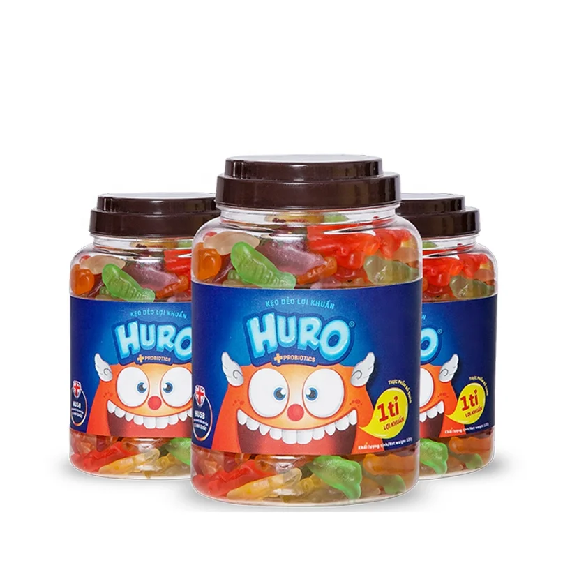 Bibica Фруктовые желе конфеты Huro 168