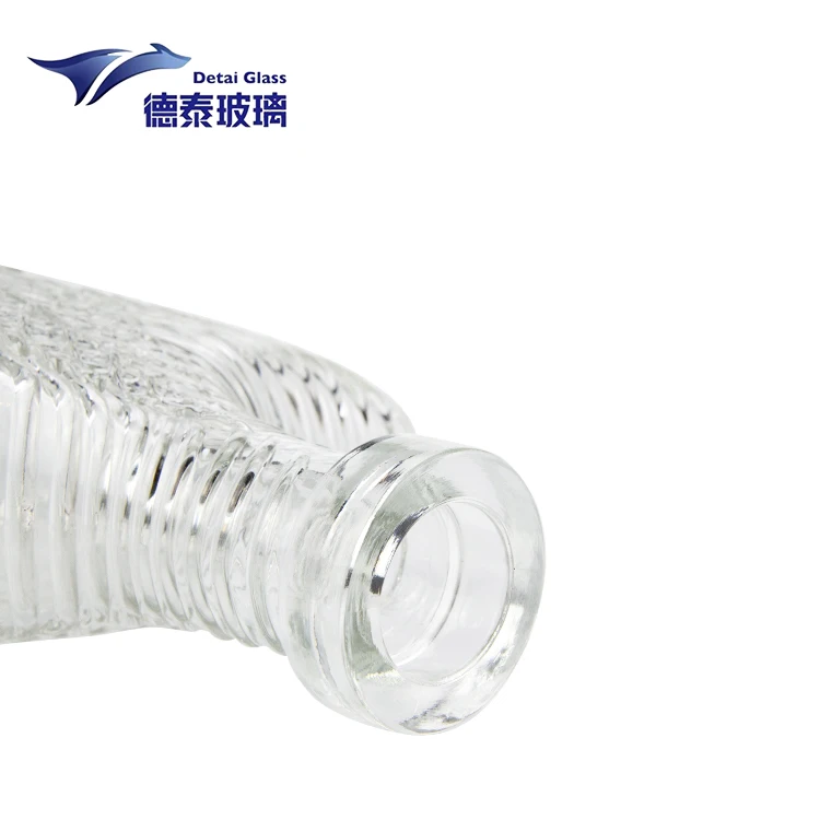 
OEM Custom wholesale Clear pocket portable emty empty small glass Mini miniature 50ml 50 ml 100ml liquor wine bottles for sale 