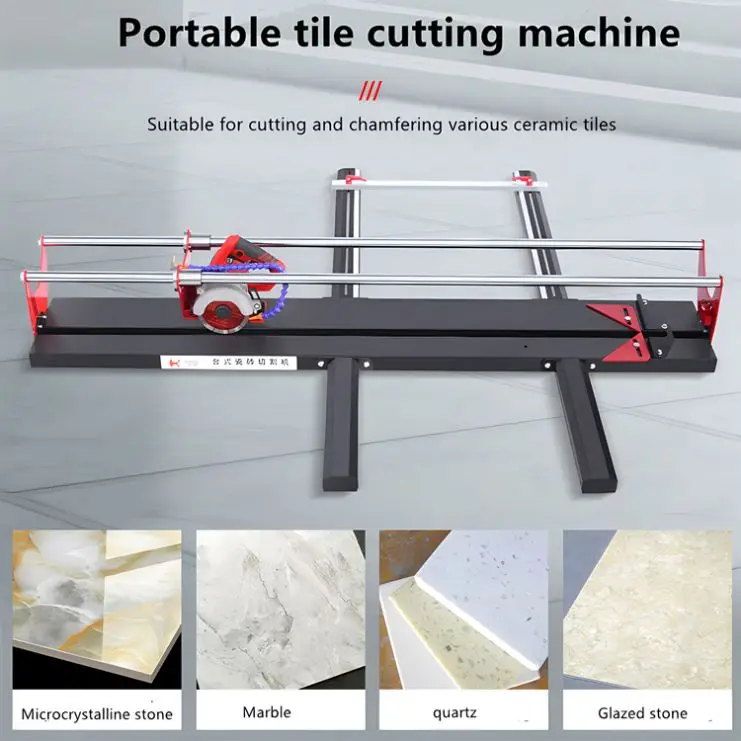 Fixed while cutting ceramic tile Inclined triangular hillside D-4 tile cutting machine