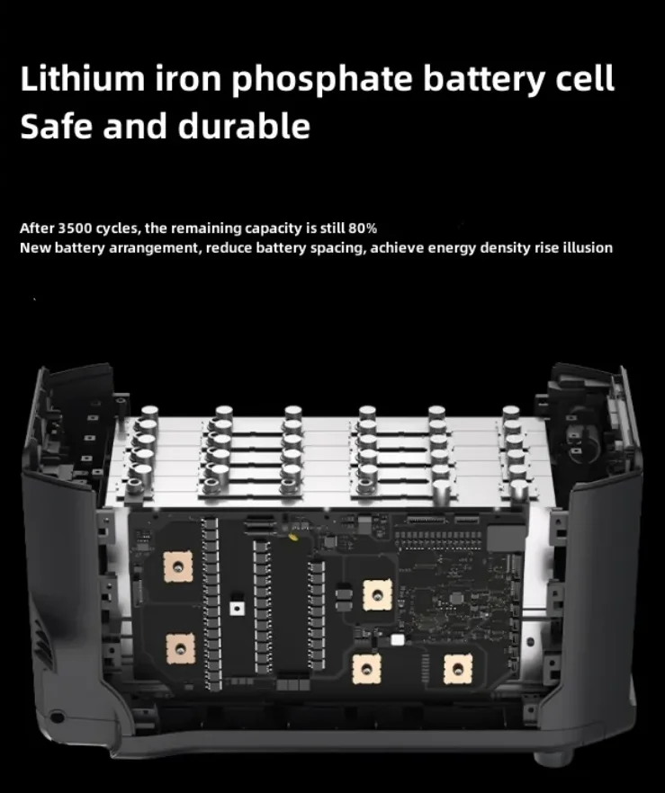 Delta Pro 3600Wh Portable Power Station 3600W Emergency Mobile Home Storage RV Yacht Spare Battery Solar Panel Power