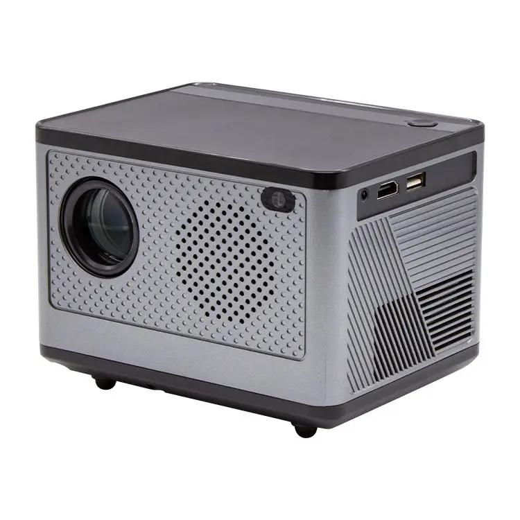 Hot selling New Style X5 dual band WiFi Android 7.1 high-definition portable home projector indoor mobile intelligent projector