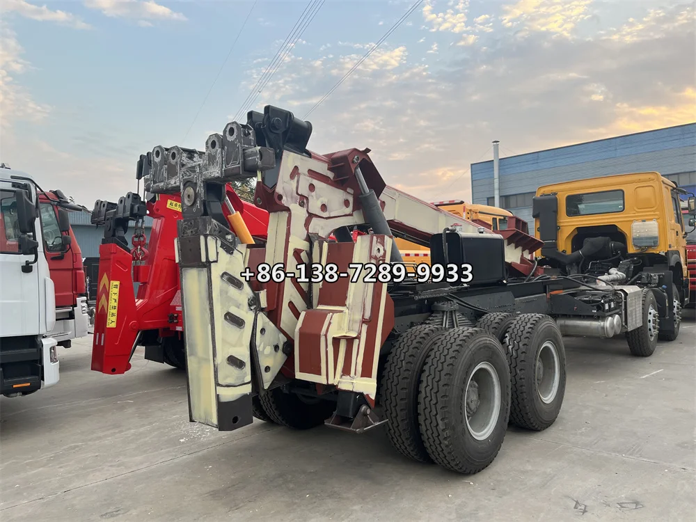 Customized 25t 30t 8x4 Heavy Duty Traffic Accident Bad Car Carrier Recovery Truck Vehicle Wrecker Tow Truck