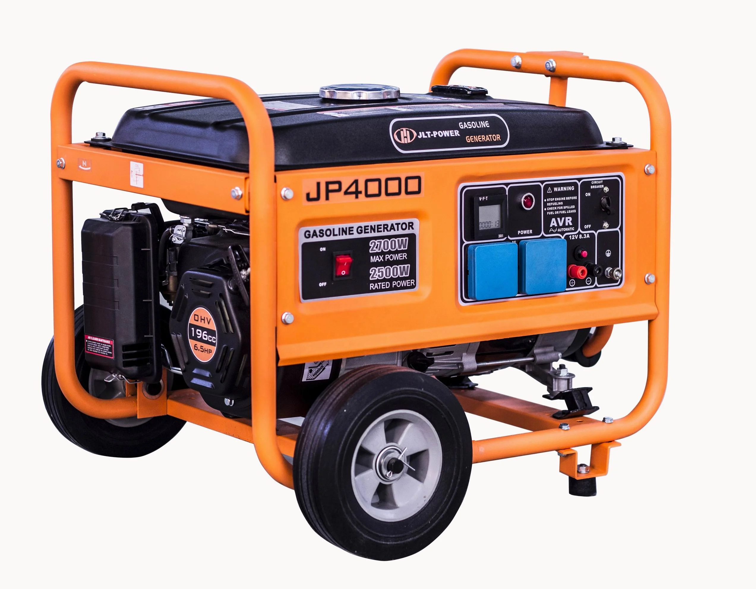Air cooled 2000 watt portable gasoline generators for home use