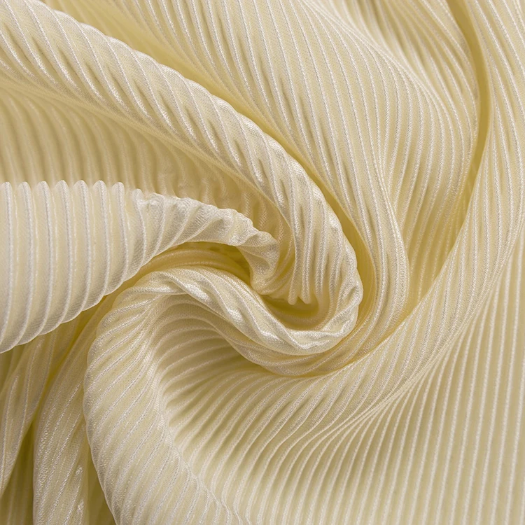 Блузка женская плиссированная с длинным рукавом, повседневный свободный элегантный домашний наряд бежевого цвета с широкими штанинами, с завышенной талией, осень