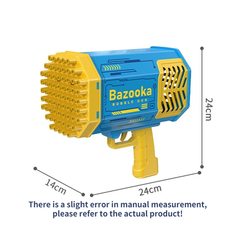Wholesale Kids Rocket Boom Soap Gatling Bazooka Bubble Machine Gun Bubble Gun Bazooka Toy For Kids