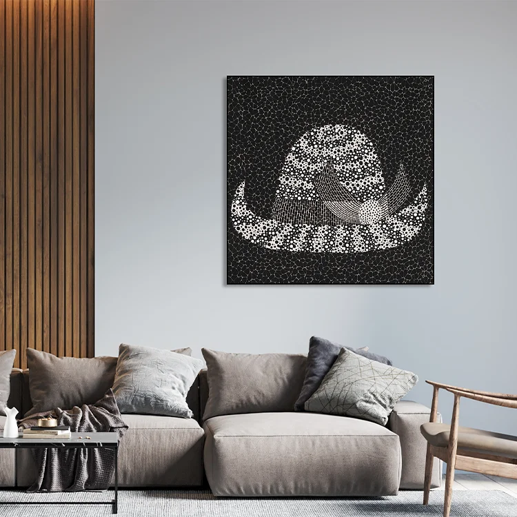 embroidery Modern light luxury style painting of decorative painting  canvas