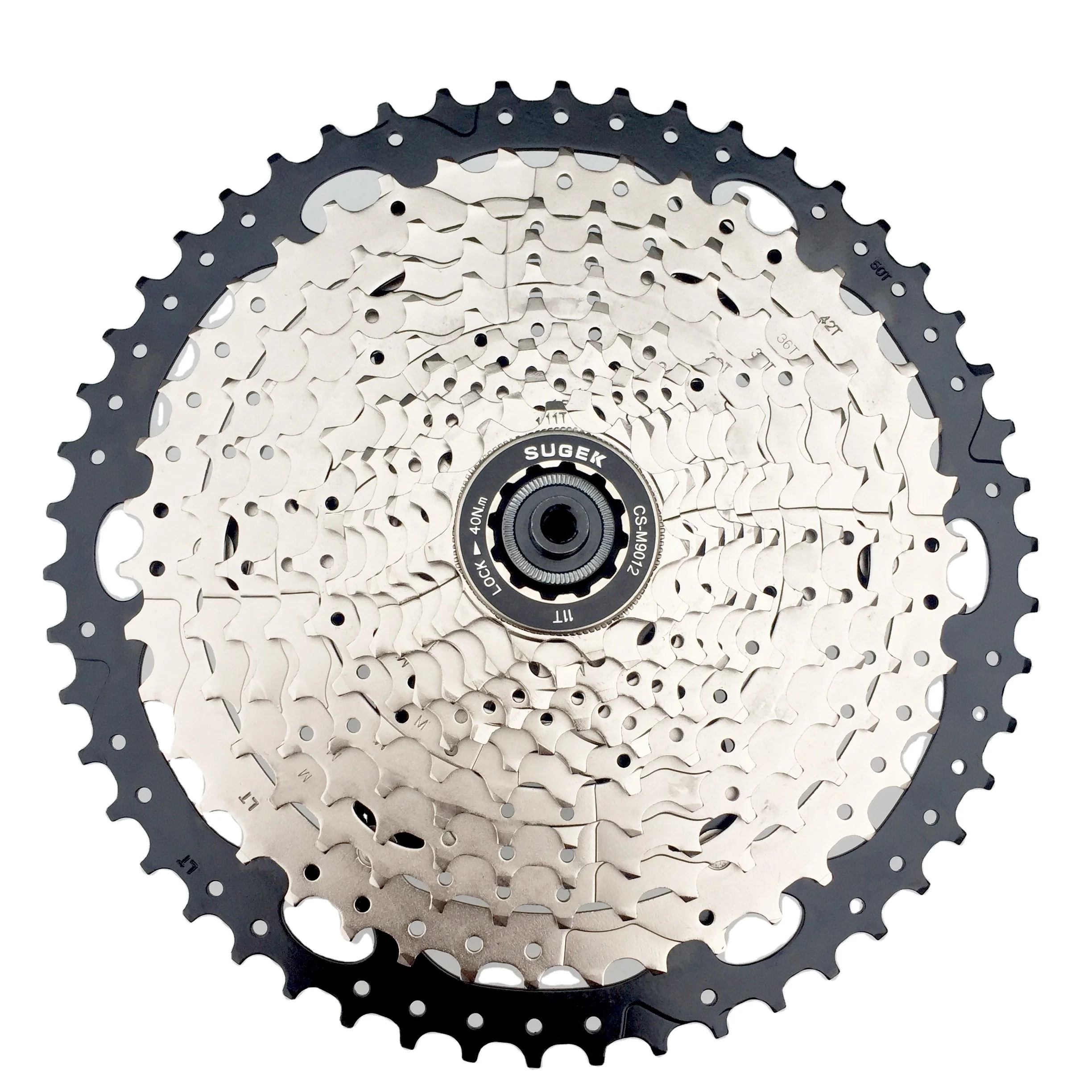 12 Speed Cassette 11-52T Mountain Bike Cycling Flywheel Bicycle Parts Bicycle Freewheel