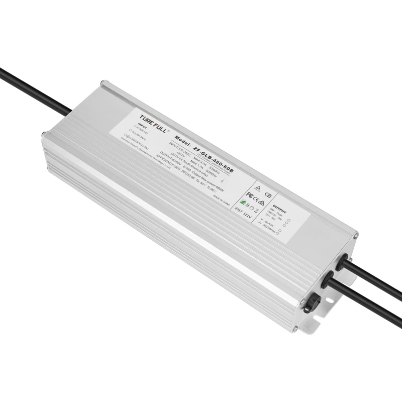 HLG-480H-C1400/1750/2100/2800/3500 480W turefull  building light constant current  Led driver with 0-10V dimmable led driver