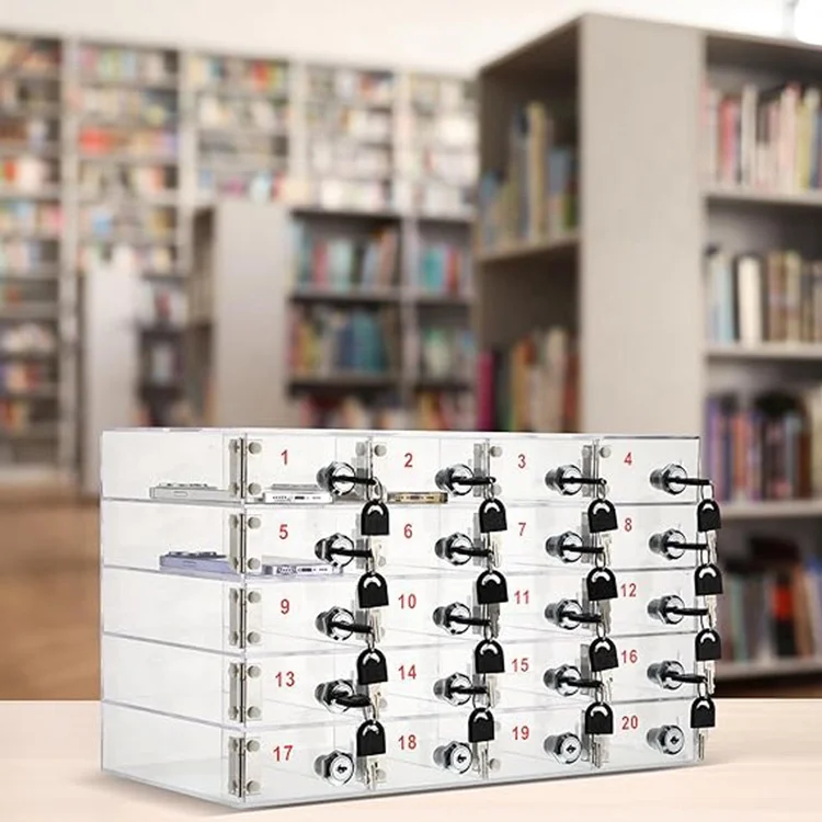 High quality multipurpose customized cell phone lock box with timer self-discpline arti and wood lock phone box