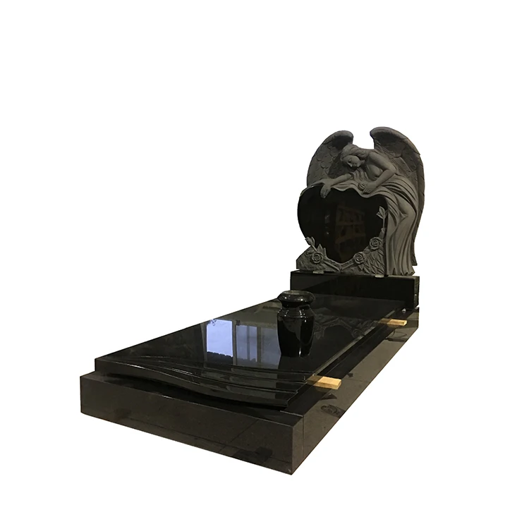 Luxury Large Granite Monument Hand Carved Marble Cemetery Headstone Family Mausoleum