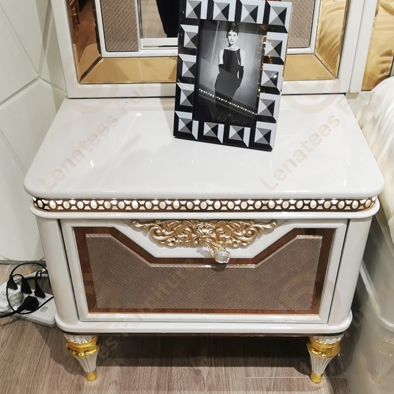 Modern Double Bed Bedroom Set Hotel Apartment Bedroom Set Queen Storage Bedroom Furniture Set