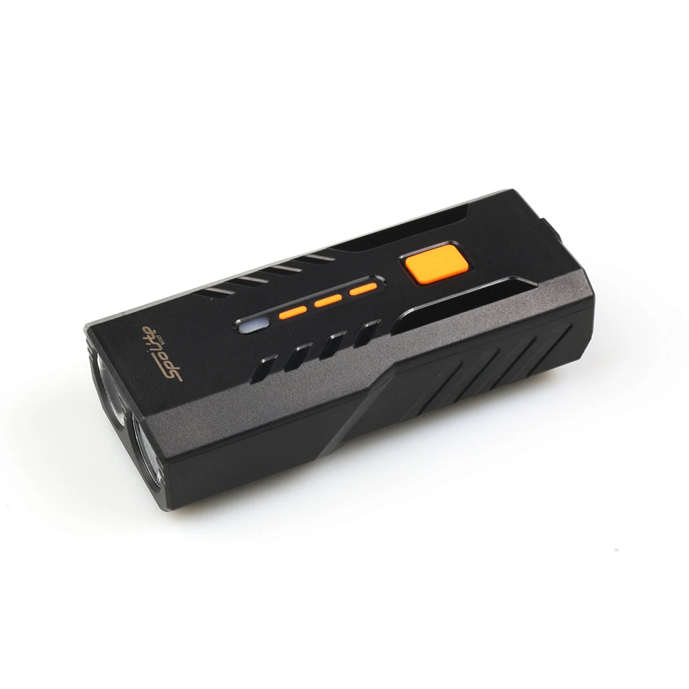  SpoLite горячая Распродажа IP63 водонепроницаемый USB Перезаряжаемый светодиодный велосипедный велосипед с функцией Power Bank Велосипедный