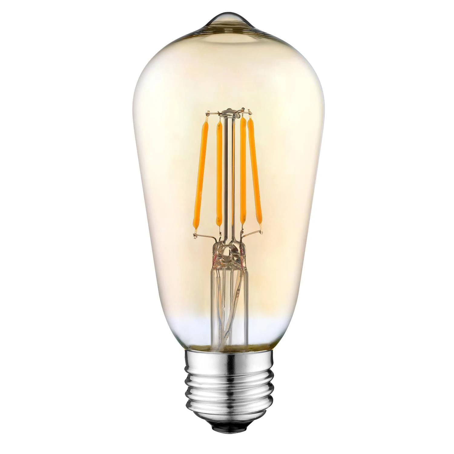 ST64 Dimmable LED Bulbs Guirlande E27 E26 Base Glass decorative bulbs Indoor Bedroom lamp filament bulbs