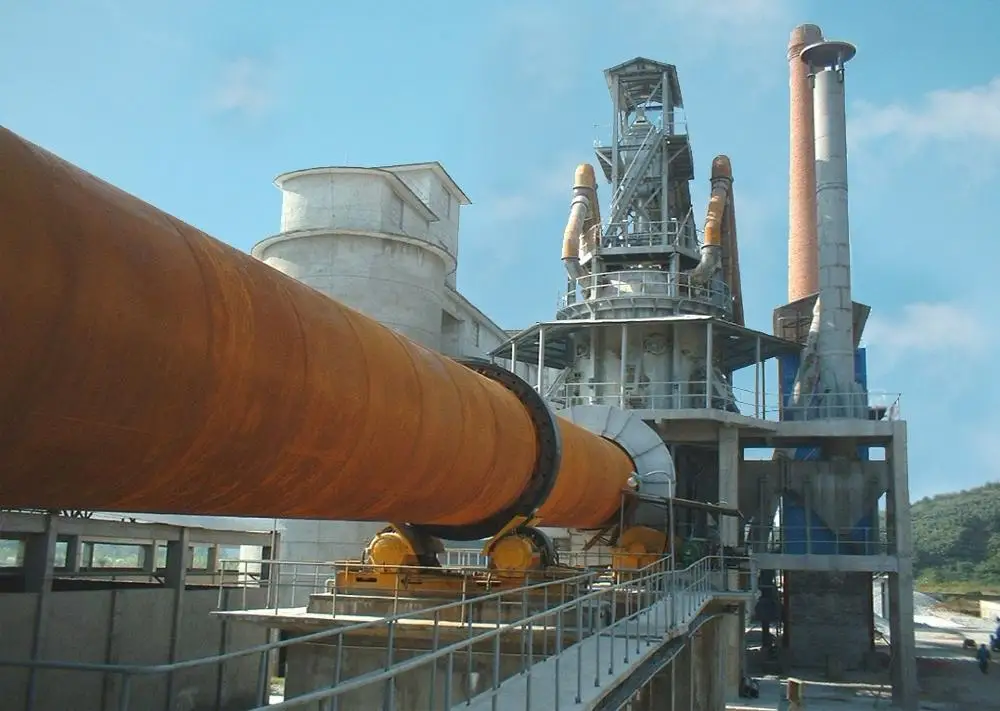 horizontal lime activation revolving rotary kiln